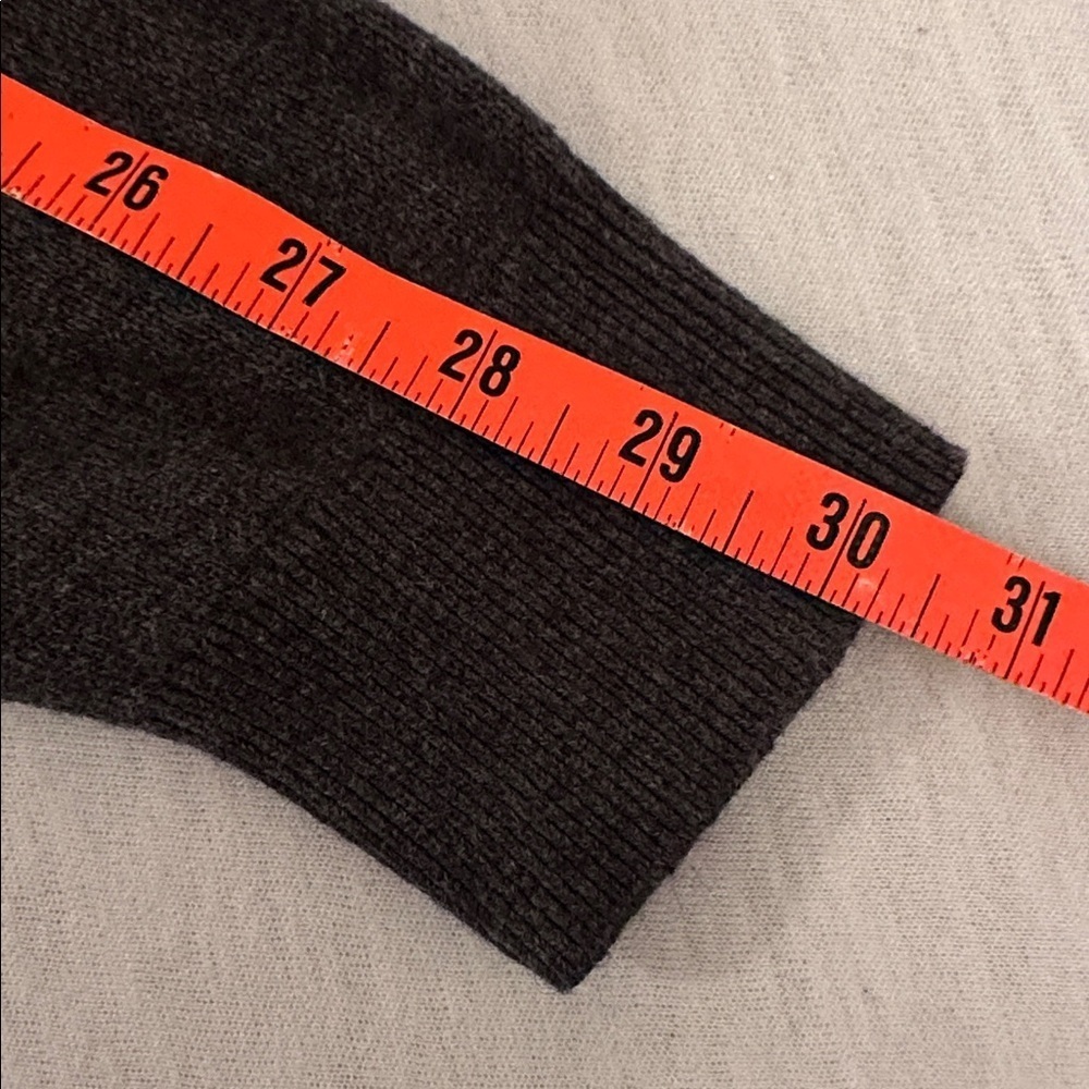 Vineyard Vines Men's Saltwater Quarter Zip Gray Sweatshirt Sweater Size Small - Picture 8 of 11